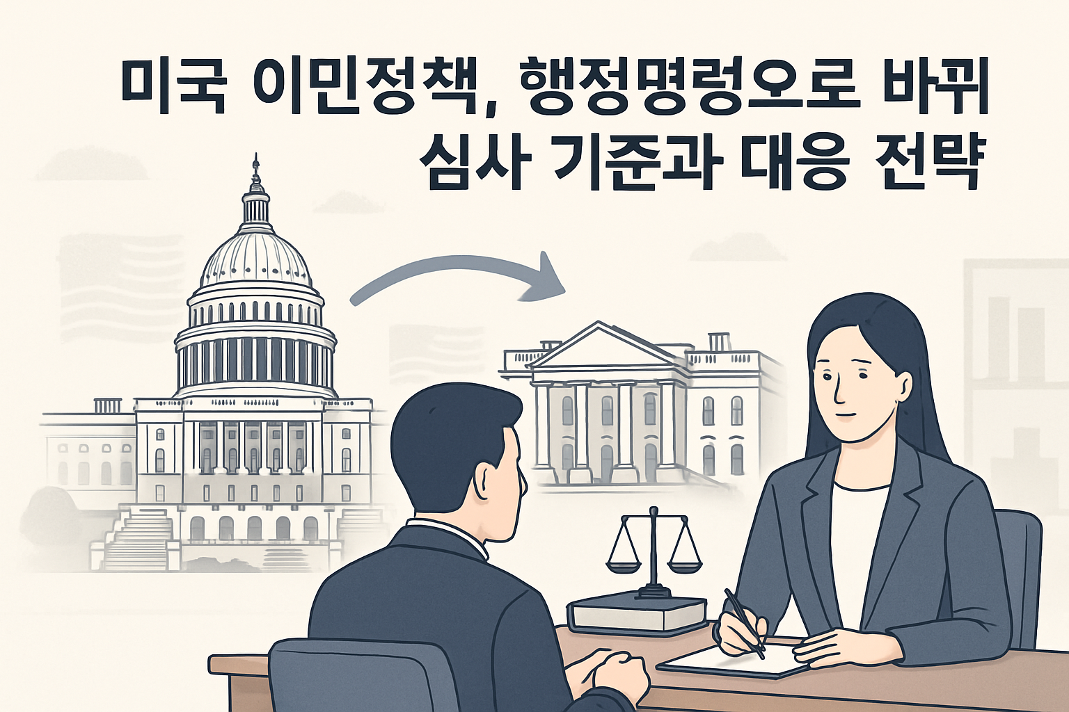 미국 이민정책, 행정명령으로 바뀌는 심사 기준과 대응 전략